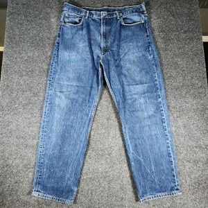 Levi's 550  Straight Leg Relaxed Fit Blue Denim Jeans Men's 42 x 32